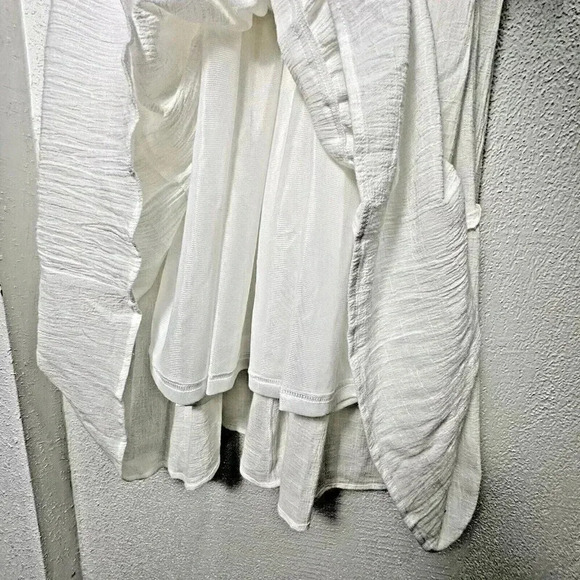 EN CRÈME WAY OF LIFE COTTON EMBROIDERED MIDIDRESS SIZE S - Picture 11 of 13